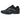 Saucony ProGrid Omni 9 Glowaconstrictor Black sneakers i vinkelad vy med svart ovandel, snören och slitstark gummisula