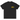 Corteiz OG Island Tee Black Yellow sneakers frontvy visar grafiskt gult Alcatraz-logotyptryck på bröstet av en svart t-shirt med rund hals