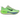 Nike Vomero Plus Volt Tint Lime Blast Sapphire sneakers i vinklad vy med neongrön ovandel, matchande skosnören och slitstark sula