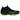 Nike Air Foamposite One Black Volt sneakers i sidoprofil med svart texturerad skalöverdel och neongröna accenter