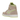 Jordan 1 High Zoom Air CMFT Lemon Twist sneakers i vinkelad vy med vit och gul ovandel samt svart swoosh-logotyp och snören