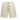 Fear of God Essentials Classic Fleece Sweatshort Heather Stone sneakers sidoprofil i grått fleecematerial med elastisk midja