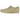 Clarks Wallabee Maple Suede sneakers i sidoprofil med beige ovandel i mocka, synliga sömmar och en klassisk yttersula i crêpegummi för en stilren look.