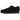 Clarks Wallabee Black Suede sneakers sedda från sidan med ovandel i svart mocka, klassisk snörning och beige sula i naturkrepp.