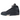 Jordan 5 Retro PSG Paris Saint-Germain Off Noir sneakers i sidoprofil med svart ovandel, röda detaljer och genomskinlig sula