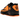 Nike Air Max 90 Bright Citrus Hypervenom sneakers i sidoprofil med vit ovandel, orange swoosh och synlig Air enhet i sulan