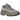 Nike Air Max 95 Retro Logo Grey Aqua sneakers i vinkelad vy med grå ovandel, turkosa detaljer och vit sula