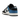 Nike Dunk Low Industrial Blue sneakers i sidoprofil med blå och vita detaljer i läder samt klassisk snörning