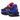 Nike Air Max Plus Black Racer Blue Hyper Pink sneakers i sidoprofil med svart ovandel, blå accenter och synliga Air enheter i sulan