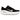 Nike Vomero Plus Black White sneakers i sidoprofil med svart ovandel, vit midsula och klassiska snören