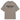Fear of God Essentials Jersey Crewneck T-Shirt Heather Gray sneakers sidovy med grå bomull och svart logotyp på bröstet