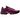 Nike Air Max Plus Burgundy Crush Cactus Flower sneakers i sidoprofil med röd mesh-ovanled, lila accenter och vågiga linjer