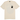 Stussy 8 Ball Pigment Dyed Tee Natural sneakers frontvy med ett stort svart 8-ball tryck på ryggen och vit Stussy logotyp på bröstet
