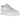 Nike Air Force 1 Low '07 Light Bone White sneakers i sidoprofil med ljusgrå överdel i läder, vit mellansula och klassisk snörning