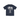 Stussy Tee World Tour Navy sneakers framifrånvy av marinblå t-shirt med grafisk logotyp på bröstet och vit textdetalj i mjuk bomull