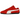Puma Speedcat OG Red White sneakers i profil med röd mockaovandel, vit formstrip och platt gummisula för en klassisk stil
