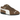 Puma Speedcat OG Haute Coffee Frosted Ivory sneakers sidoprofil i brun mocka med vit sula, svarta skosnören och guldig logotyp på plösen