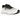 On Running Cloudtilt Black Ivory sneakers sidoprofil med svart textil ovandel, vit sula och det karaktäristiska On-logotypen på sidan