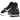 Jordan Legacy 312 Low Black Phantom sneakers i sidoprofil med svart läderöverdel, vit mellansula och klassisk fotledsrem.