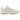 New Balance U204L Beige sneakers i vinkelad vy med ljusbeige ovandel i mocka och vit sula