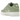 A Bathing Ape Bape Sta Green sneakers i sidoprofil med grön och vit läderöverdel, vit sula och klassisk stjärnlogga