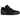 Jordan Spizike Low Black Cat sneakers i svart sidoprofil med ovandel i nubuck och svarta skosnören