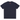 Billionaire Boys Club Script Logo T-shirt Navy sneakers vinklad vy med marinblått tyg och vit logotyp på bröstet