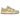 Nike Dunk Low Lemon Drop sneakers i en klassisk sidoprofil med gula läderöverlägg, vit ovandel och gula skosnören