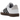 Adidas VL Court 3.0 Cloud White Core Black Grey One sneakers i sidoprofil med vit överdel i läder, svarta ränder och gummisula