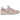 New Balance 996 MiUSA Pink Haze sneakers i sidoprofil med rosa mocka och vit logotyp på sulan