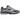Saucony ProGrid Omni 9 Black Silver Grey sneakers i sidoprofil med svart och silvrig meshovandel samt grå detaljer