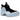 Nike Air Foamposite One Psychic Blue sneakers i sidoprofil med blå foam-ovanandel, svarta skosnören och räfflad yttersula