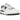 New Balance 550 Aime Leon Dore White Green sneakers i sidoprofil med vit överdel i läder, gröna detaljer och snörning