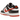 Nike Dunk Low Retro Dragon Red sneakers i sidoprofil med röd och vit ovandel, matchande snören och slitstark sula