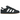 Adidas Campus 00s Core Black Cloud White sneakers i vinklad profil med svart mockaöverdel, vita läderdetaljer och breda skosnören