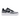 Nike Air Force 1 Flyknit 2 Black Pure Platinum sneakers i sidoprofil med svart vävd ovandel och vit sula