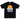 BAPE Japan Silhouette Tee Black sneakers med framifrånvisning av den klassiska svarta t-shirt designen och vita logotypen