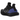 adidas Ultra 4D Black Purple sneakers i sidoprofil med svart Primeknit-ovandel, lila detaljer och 3D-printad mellansula