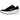 Nike Vomero Plus Black White sneakers i sidoprofil med svart ovandel, vit mellansula och tydlig logotyp på sidan