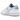 Jordan 1 Low Golf White Legend Blue sneakers i sidoprofil med vit och ljusblå överdel i läder samt klassisk snörning