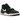 Jordan Legacy 312 Low Black Phantom sneakers i sidoprofil med svart läderöverdel, vit mellansula och distinkt rem över vristen.