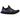 adidas Ultra 4D Black Purple sneakers i sidoprofil med svart ovandel, lila inslag och mönstrad 3D-printad sula