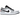 Air Jordan 1 Low Smoke Grey sneakers i sidoprofil med grå mockapaneler, svart Swoosh-logotyp och vita skosnören på en klassisk gummisula