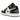 Air Jordan 1 Low Black White Grey sneakers i sidoprofil med svarta detaljer, grå swoosh och vit läderovandel samt klassisk sula