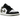 Air Jordan 1 Low Black Toe Medium Olive sneakers i sidoprofil med svart läder-tåbox, olivgrön hälkappa och vit mellansula