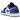 Air Jordan 1 Low Game Royal sneakers i profilvy med kungsblå läderdetaljer, vit bas, svart swoosh och matchande vita skosnören.