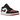 Air Jordan 1 Low Bred Toe 2.0 sneakers i sidoprofil med röd tåbox, svarta läderöverlägg, vitt sidopanel och röd Nike Swoosh-detalj