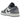 Air Jordan 1 Low Ashen Slate sneakers i vinklad vy, med en kombination av ljusblått läder och vit bas, ikonisk Nike Swoosh och vita skosnören