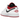 Air Jordan 1 Low White Gym Red sneakers i vinklad profil med vit läderöverdel, röda detaljer och klassisk snörning