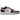 Air Jordan 1 Low White Black Rust Pink sneakers i vinklad profil med vit läderbas, rosa detaljer, svart swoosh och vit mellansula.